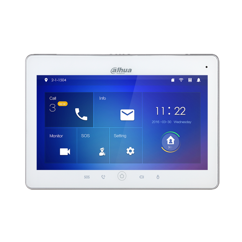 Монитор видеодомофона Dahua DHI-VTH5241DW-S2