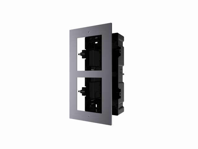 Рамка монтажная на 2 модуля Hikvision DS-KD-ACF2/Plastic