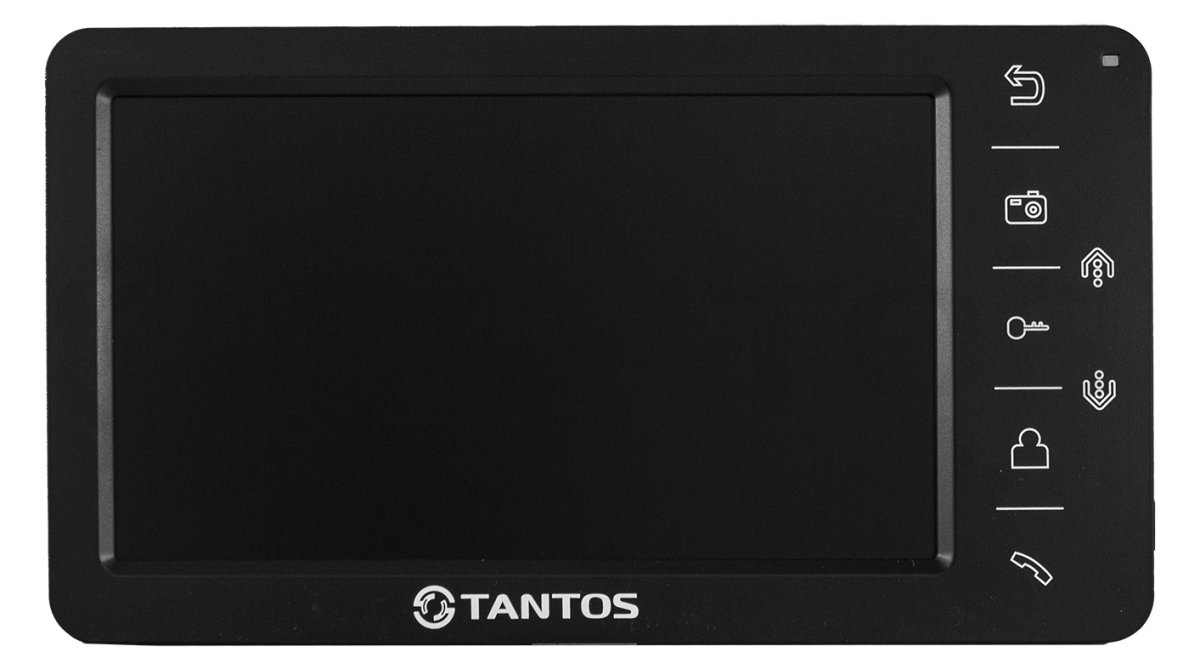 Монитор видеодомофона Tantos Amelie SD (Black) VZ-2