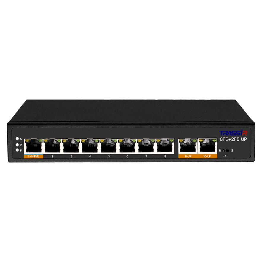 Коммутатор TRASSIR TR-NS1110-120-8POE