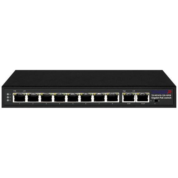 Коммутатор TRASSIR TR-NS1410-120-8POE